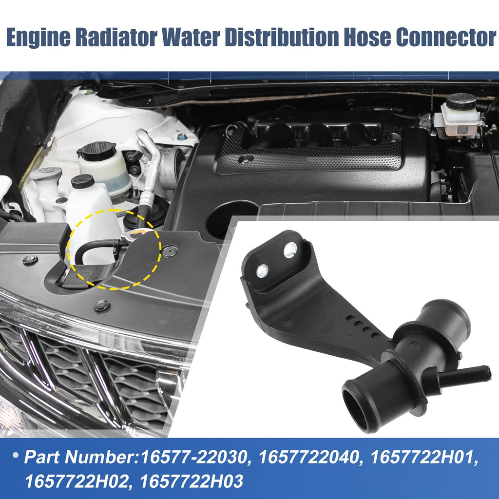 Coolant Connector Outlet for Toyota Corolla 1.8L A T Base (2000–2008)