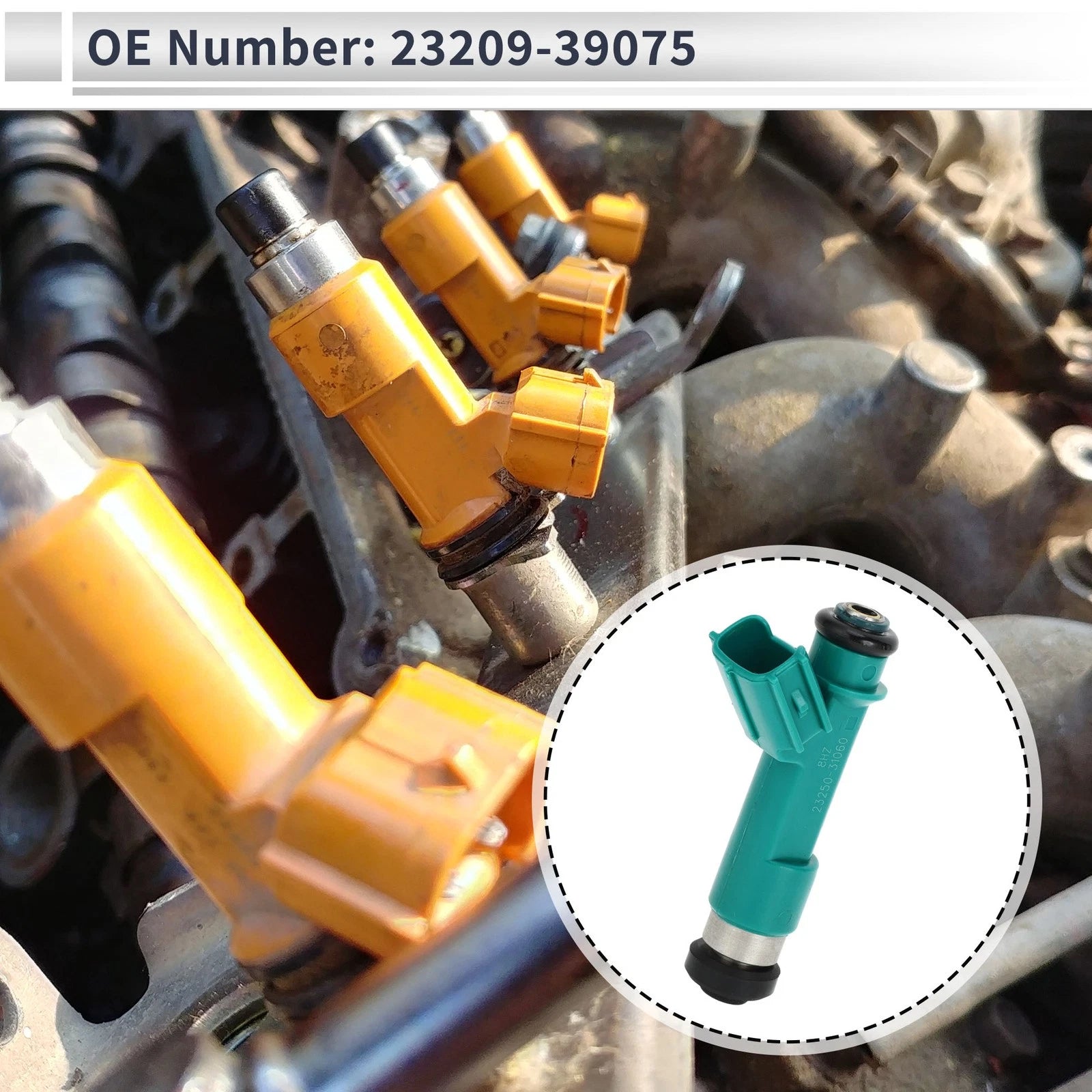 Fuel Injector Replacement for Toyota Tundra 4.0 Base SR5 (2005–2006) 1 Pc