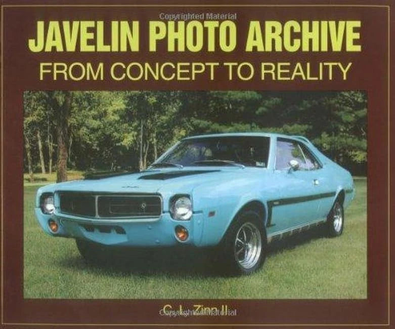 Javelin Photo Archive Book for Javelin (1968–1974)