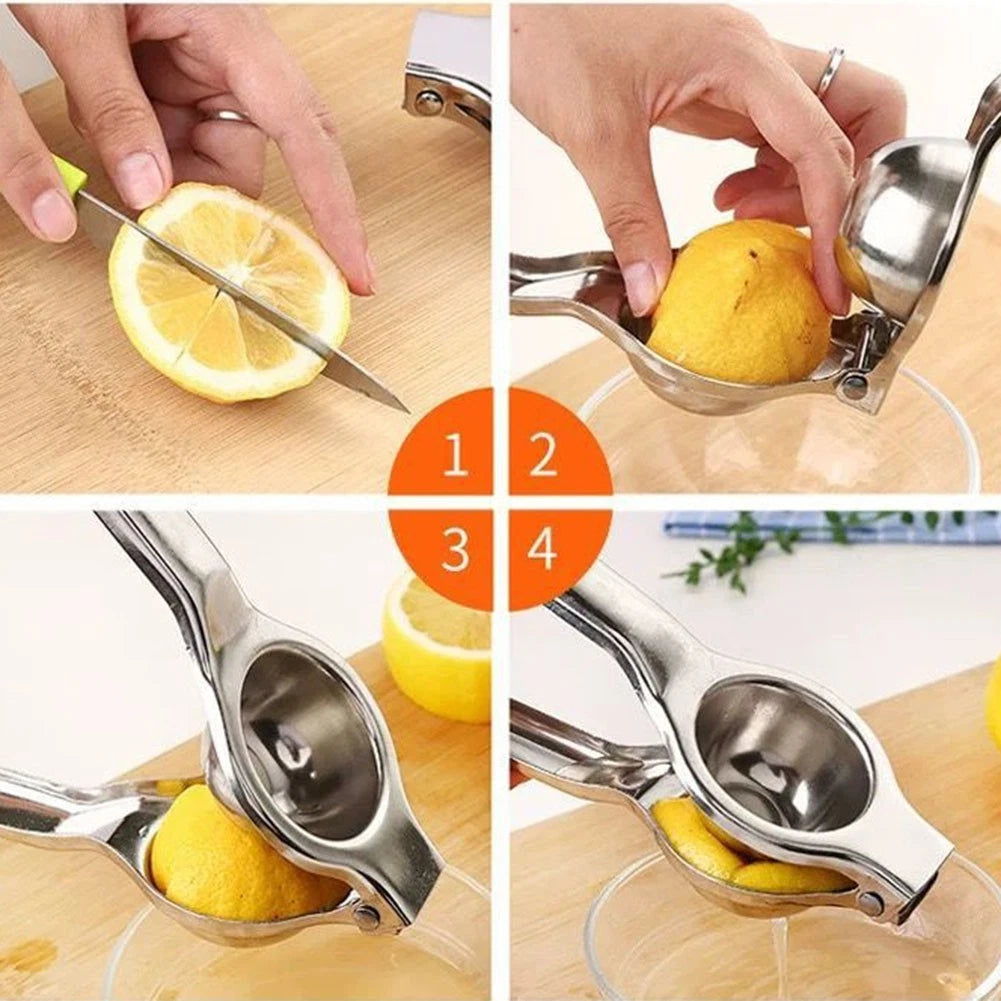 Lemon Clip Squeezer Juicer for Kitchen Manual Hand Press Tool