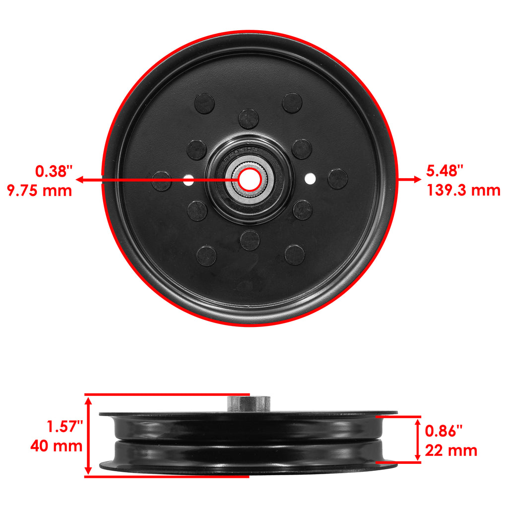 Deck Idler Pulley Replacement for Gravely ZT HD 60 Pro (2018–2023)