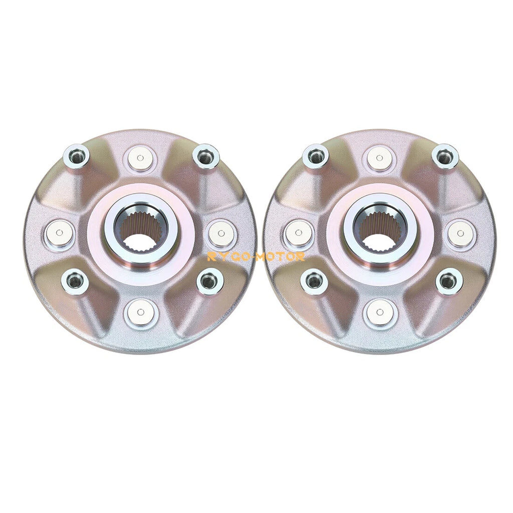 2X Front/Rear Hubs Assy for Yamaha Viking 700 VI YXM700 YXC700 (2016–2021)