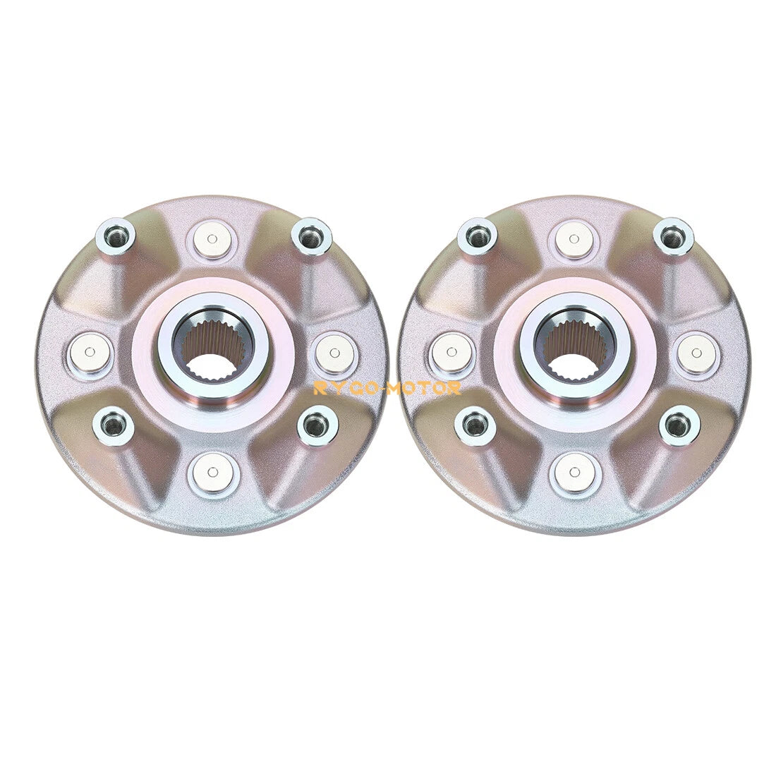 2X Front/Rear Hubs Assy for Yamaha Viking 700 VI YXM700 YXC700 (2016–2021)