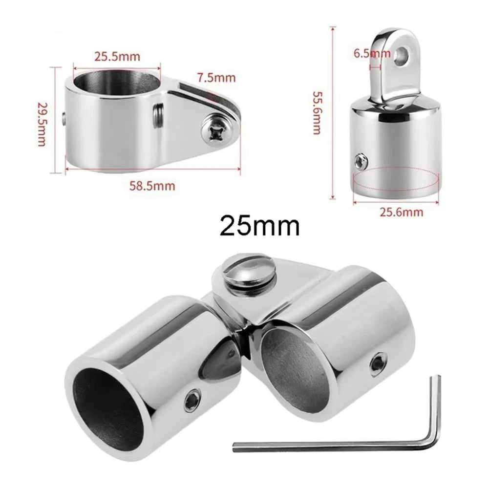 316 Stainless Steel Awning for Various Boats (Heavy-duty)