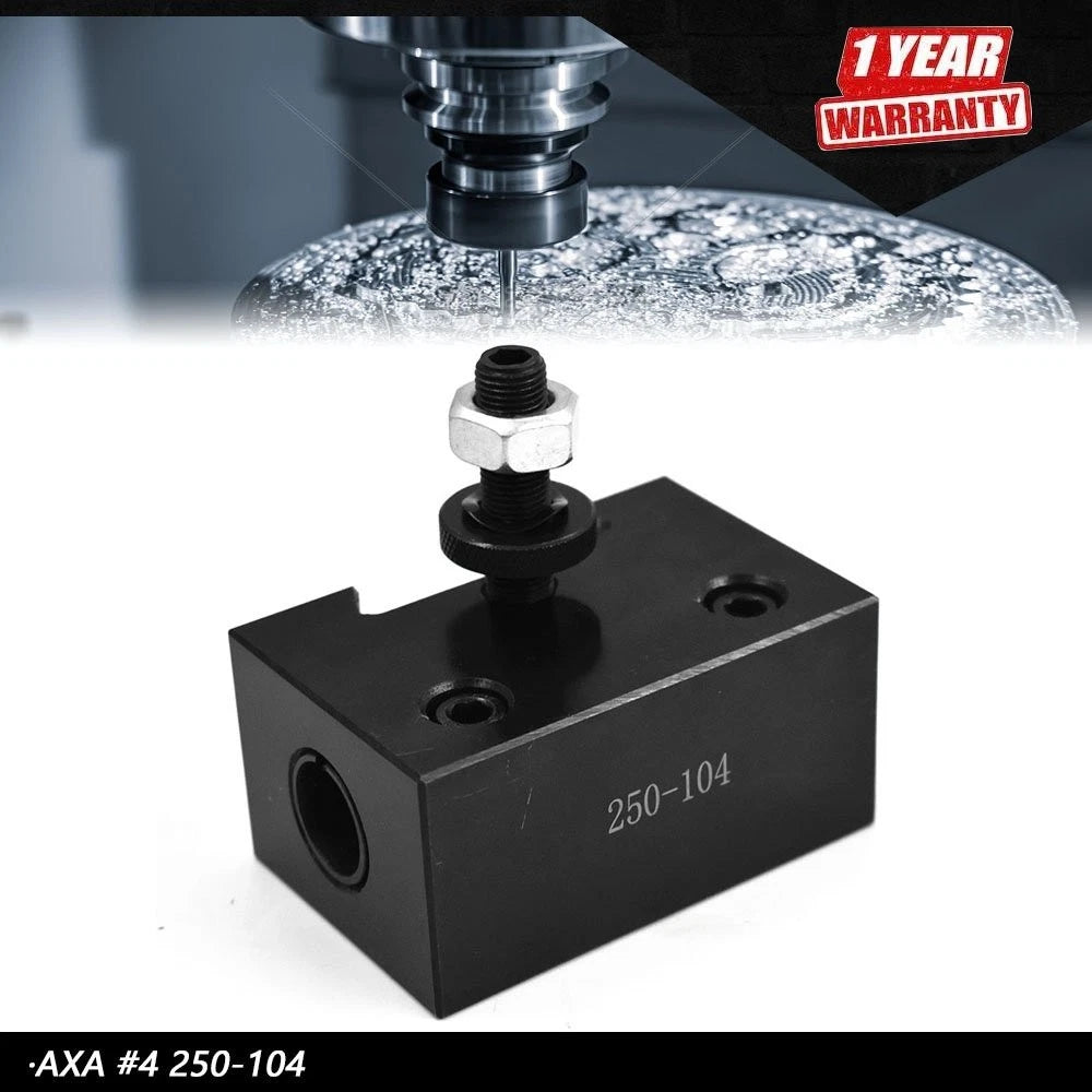 #4 AXA 250-104 Quick Change Heavy Duty Boring Bar Holder Tool Post