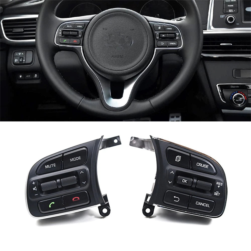 2X Steering Wheel Control Switch Button for Kia Optima K5 (2016–2018)