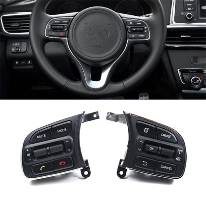2X Steering Wheel Control Switch Button for Kia Optima K5 (2016–2018)