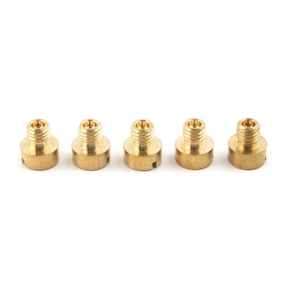 Main Jets Set of 5 for Mikuni VM22 VM24 VM26 VM30 Carburetor (125-200cc)