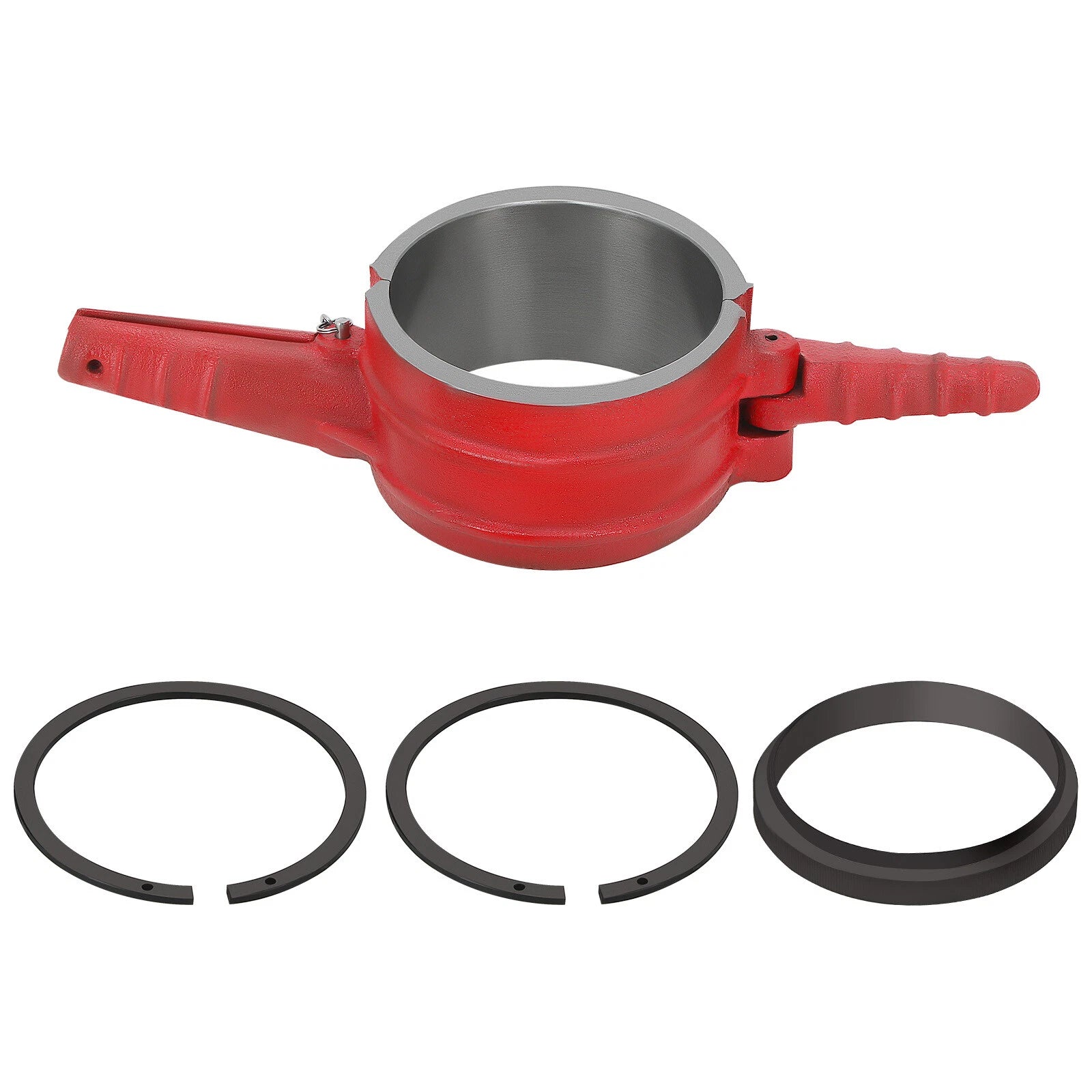 5.4" Bore Piston Ring Compressor w/ Anti-Polishing Ring for Cummins ISX QSX