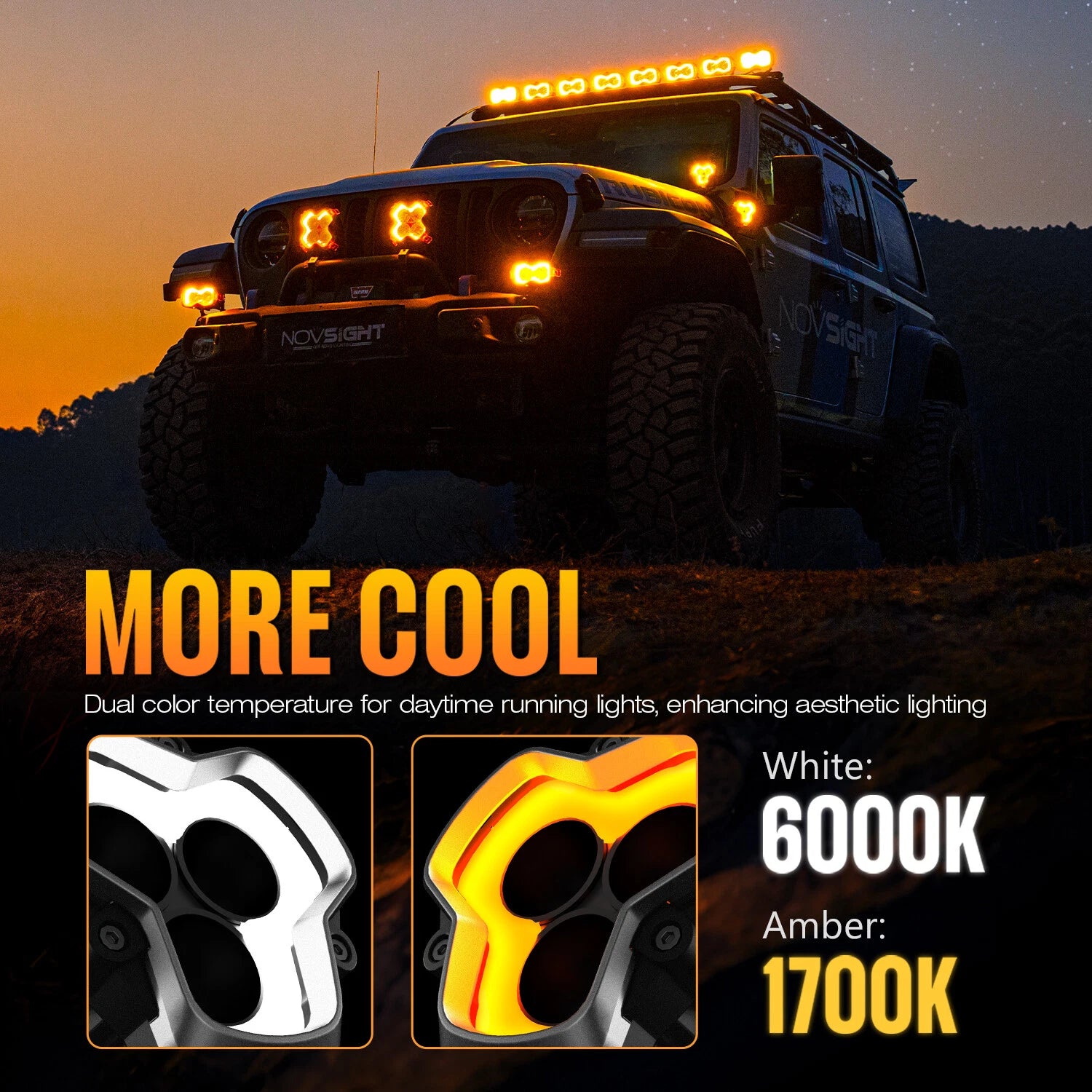 2X 3" LED Work Light Cubes for ATV (Offroad)