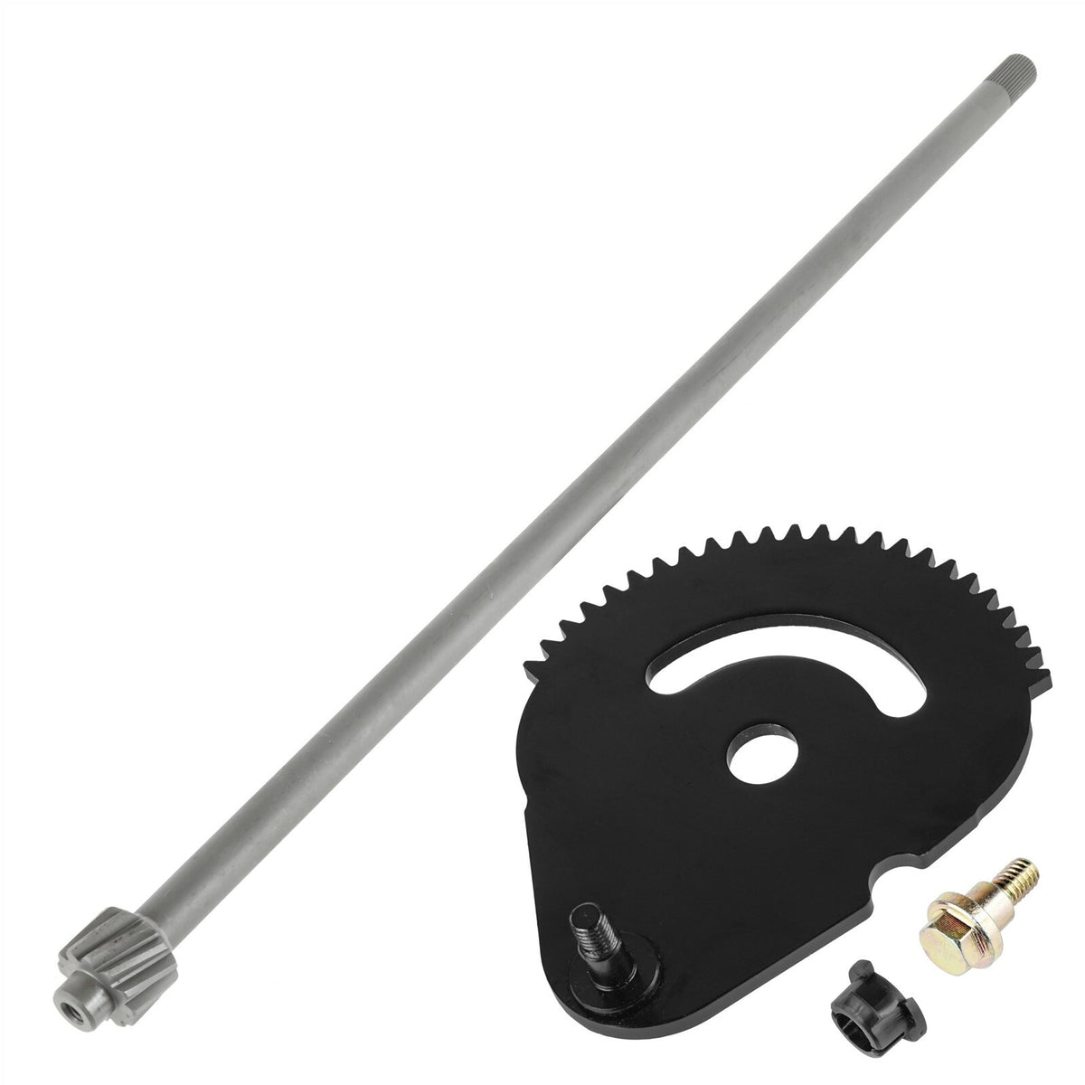 Steering Shaft with Gear for MTD Craftsman LT1500 LT1700 LT2000 (2010)