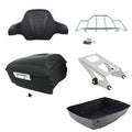 Trunk Backrest Pad Mount Rack for Harley Touring Electra Glide (2014–2026)