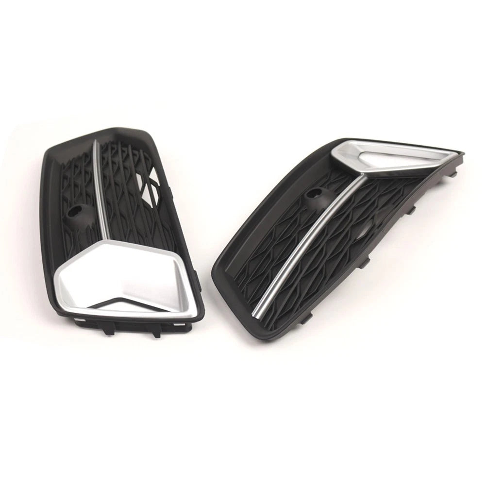 2X Front Bumper Fog Light Cover Grille for A6 Sedan (2019–2023)