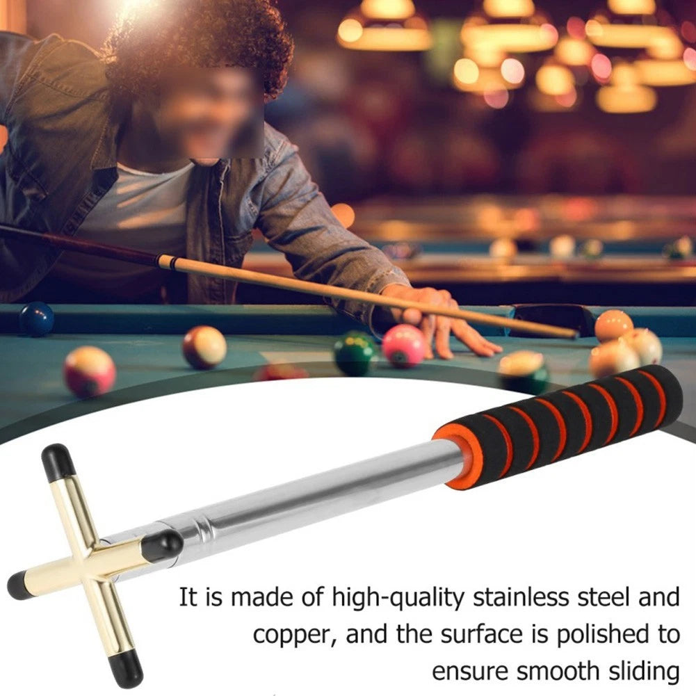 Adjustable Brass Billiard Cue Bridge for Pool