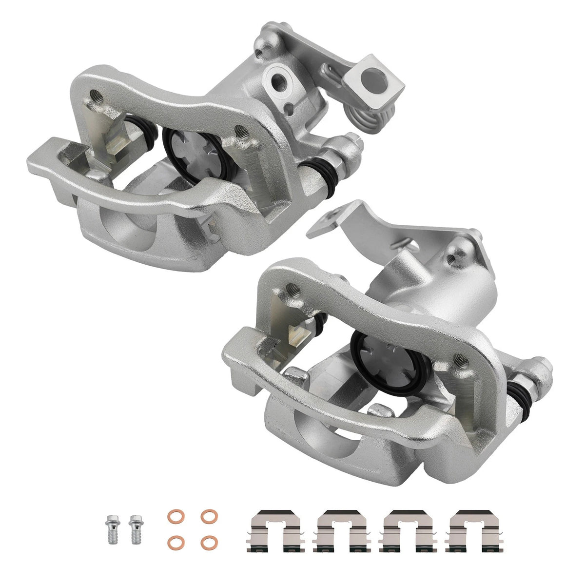 Rear Disc Brake Calipers Set for Hyundai Accent/Dodge Attitude (2012–2017)