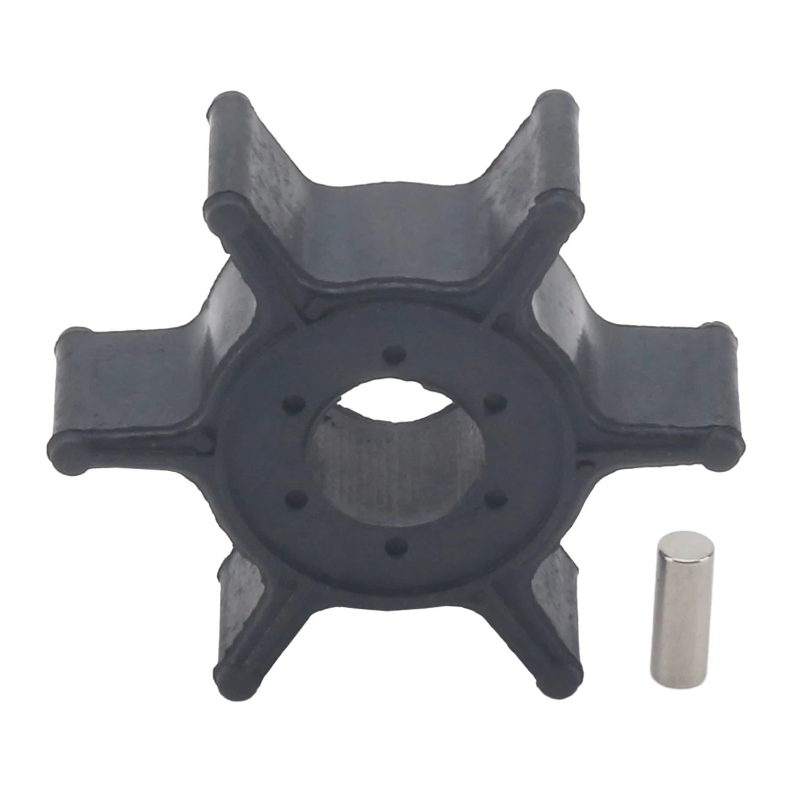 Rubber Impeller & Key for Yamaha 4 5 6 HP Engine (Outboard)