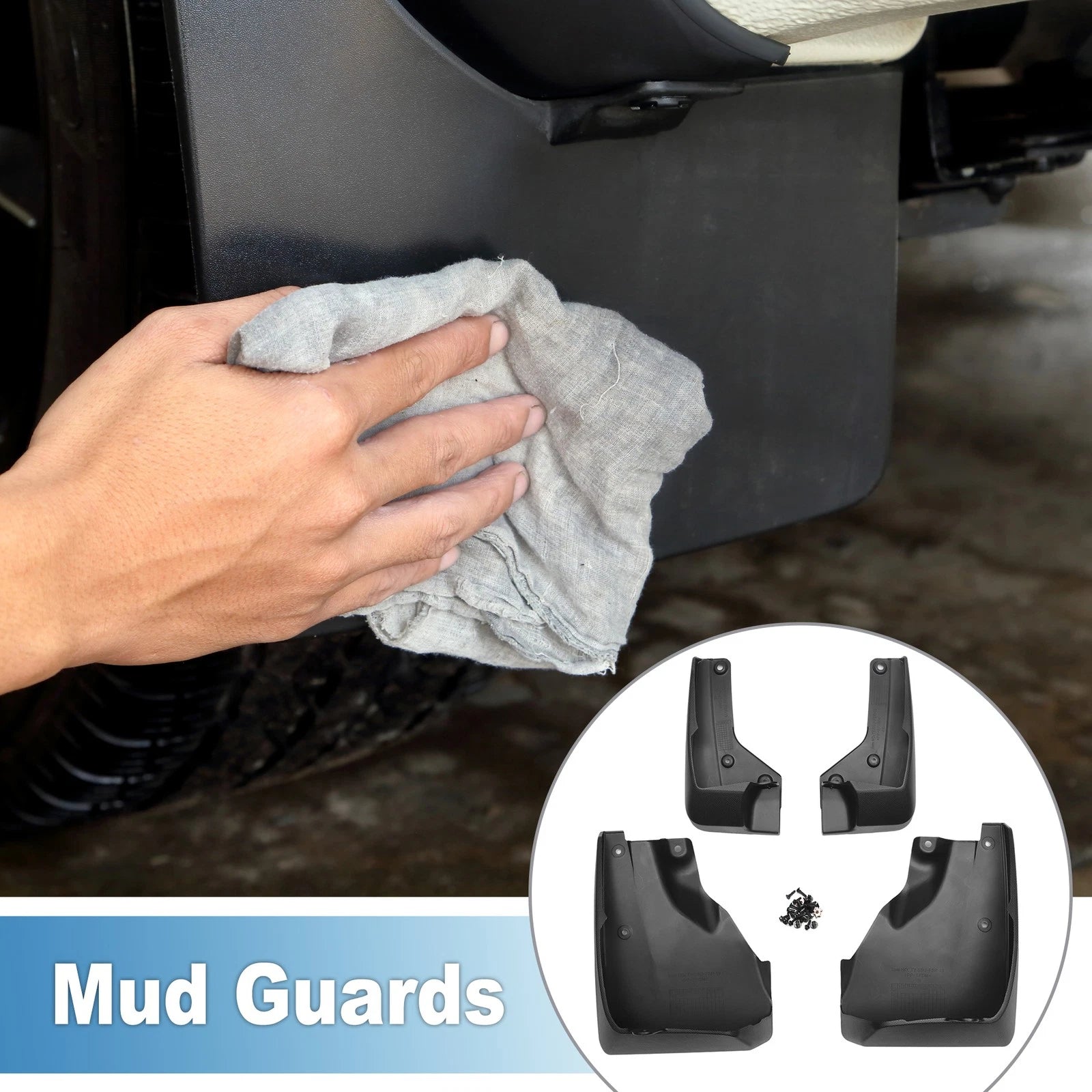Mud Flap Splash Guard for Subaru Forester (2019–2021)