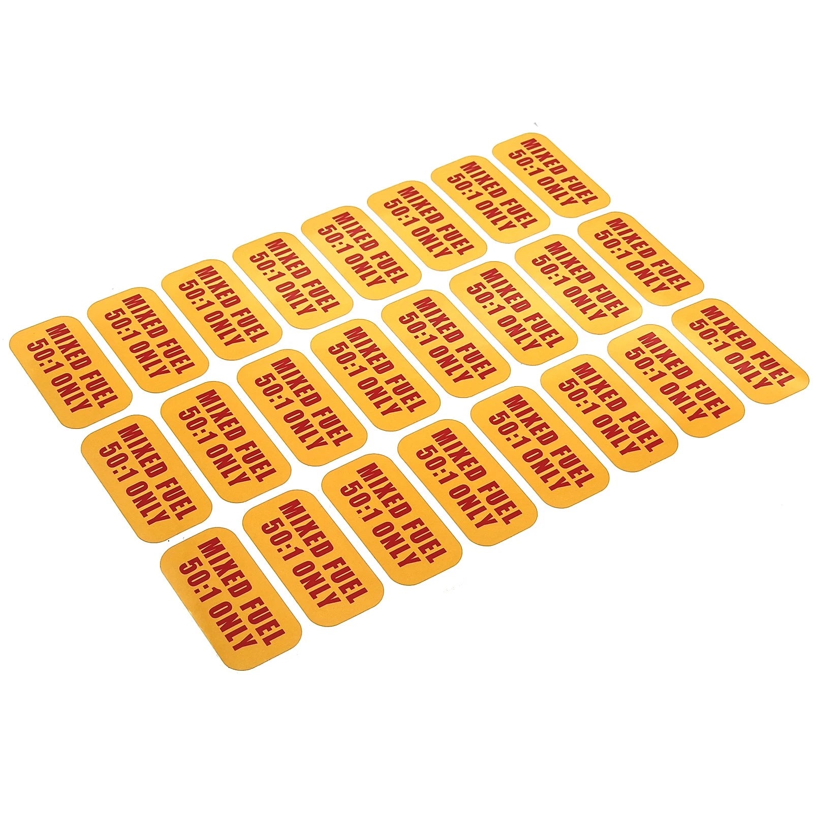 Mixed Fuel Sticker 50:1 for All Models