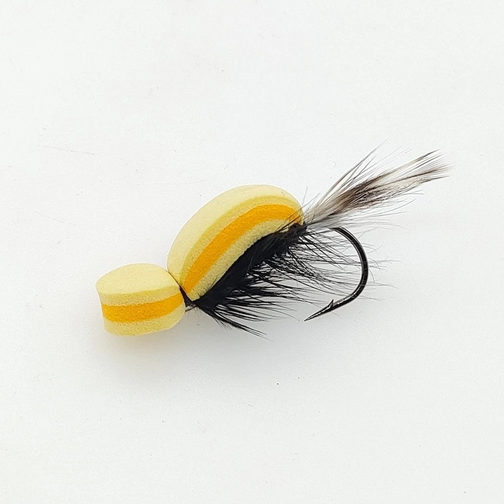 3X Foam for Beetle Dry Fly Lure Size 6 Hook for Fly Fishing