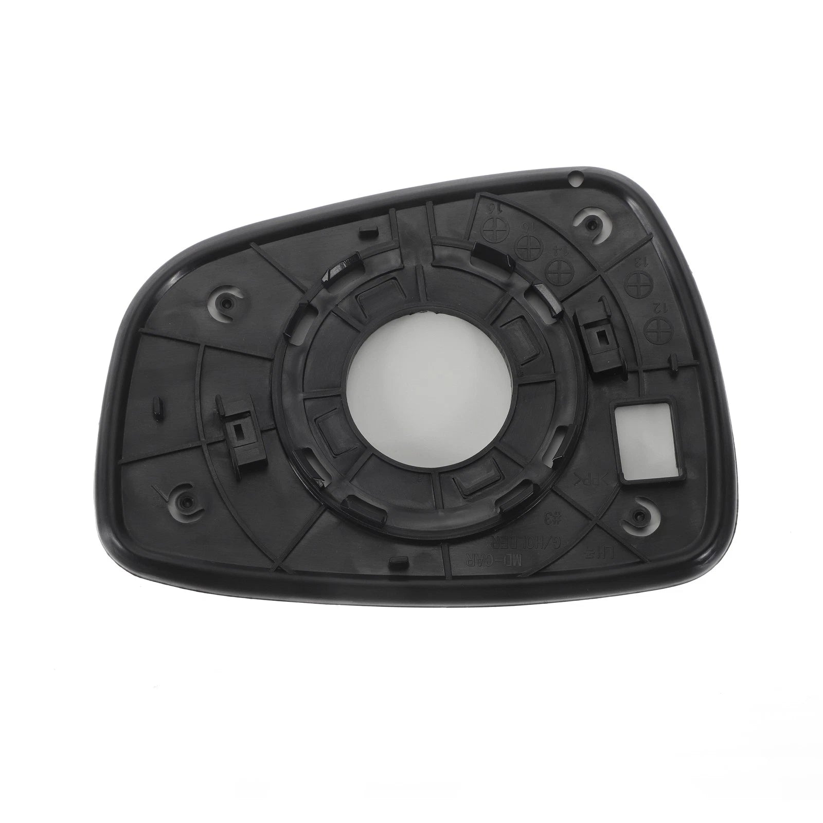Left Side Mirror Glass Replacement White Non Heated for Dacia Elantra (2011–2013)