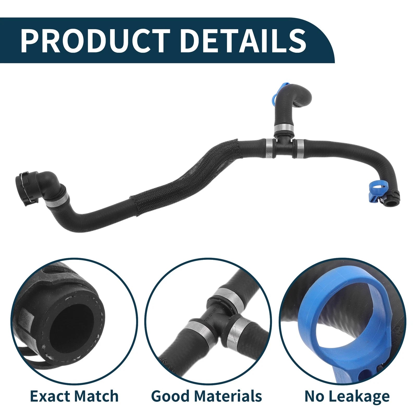 Radiator Hose Heater Hose for Buick Regal 2.0L (2014–2017) No. 23479341 Rubber