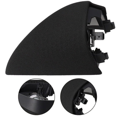 For Model Y 2020 2021 Left Front Door Tweeter Speaker Cover in Black ABS