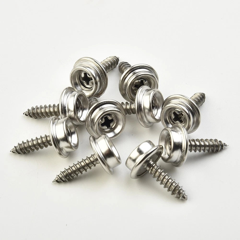 40pcs Metal Snap Fasteners for Sewing Buttons Tools