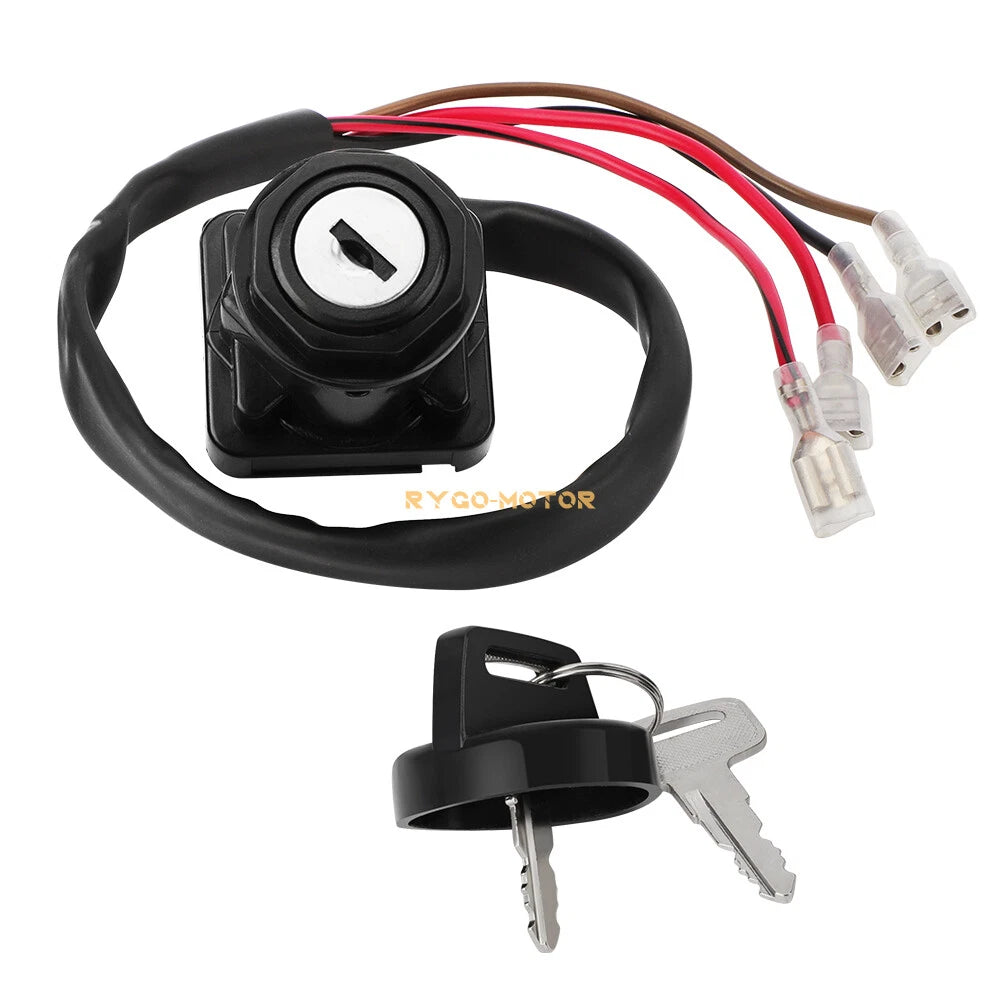 Ignition Switch with Key for Polaris (4110086, 4110140, 4110194)