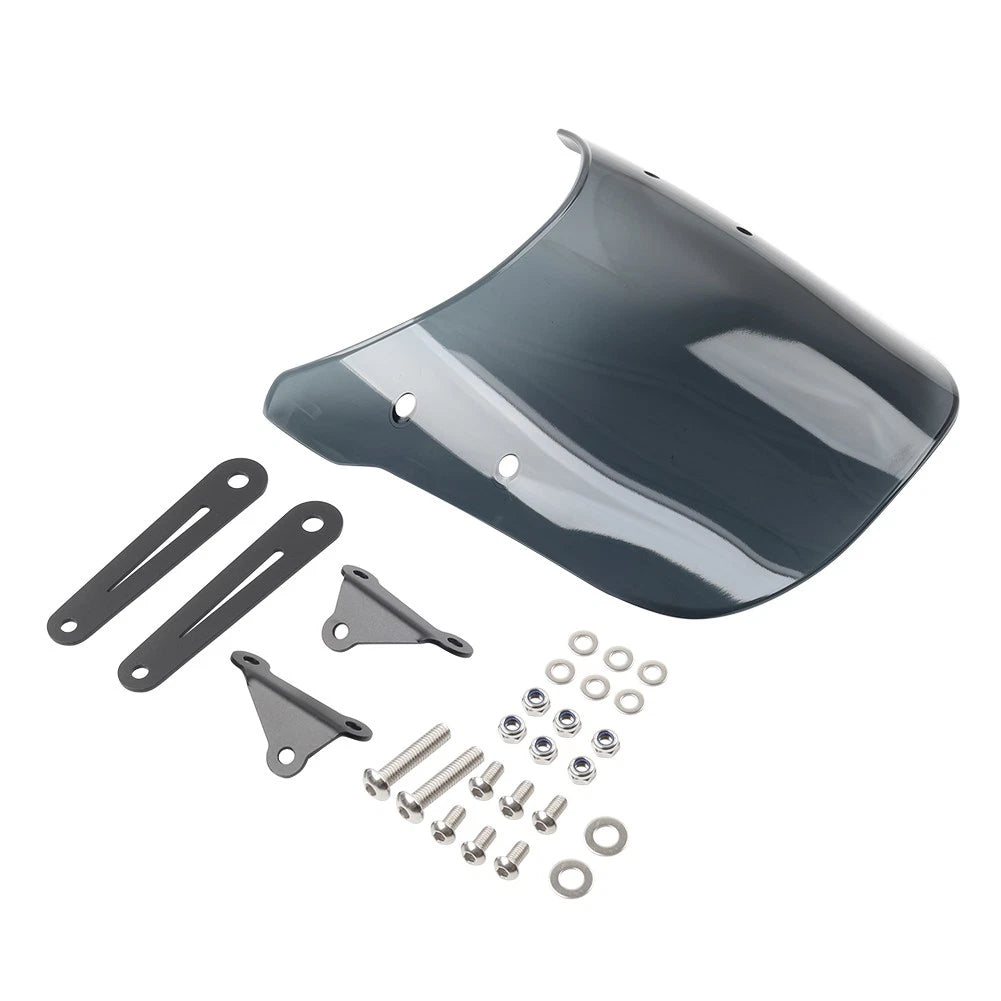 Windshield Wind Screen for Moto Guzzi V7 Classic (2016–2023), V9 Bobber (2018–2023)