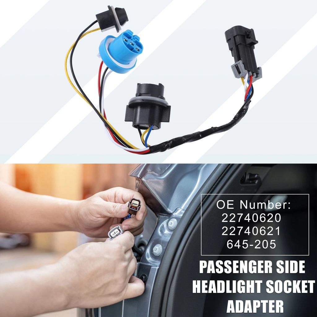 Headlight Socket Adapter 22740620 for Chevy Cobalt (2005–2009)
