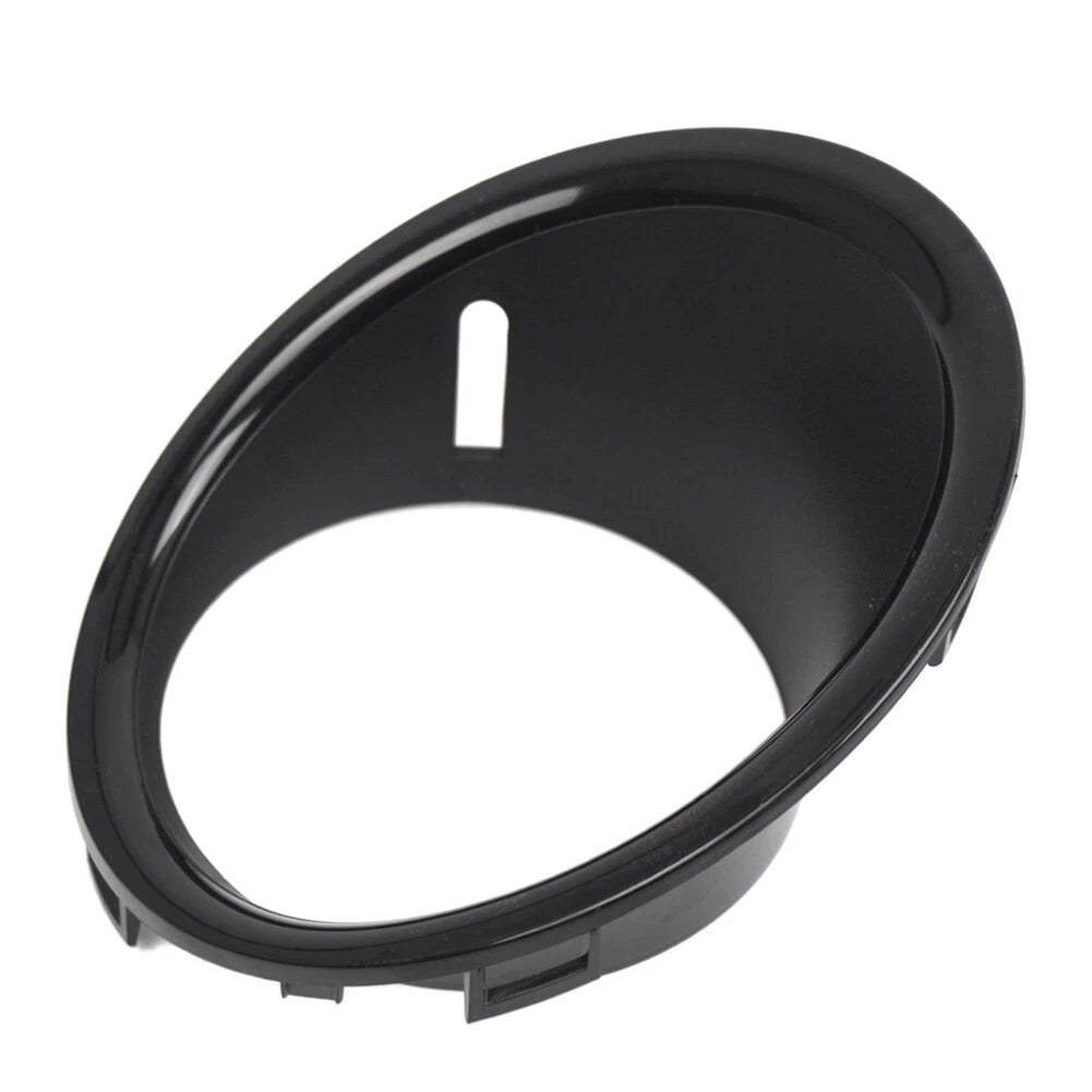 1x Right Black Front Fog Light Lamp Ring Cover For Mini Cooper R55 R56 R57 07-11