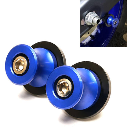 Swingarm Spools for Yamaha YZF R1 R3 R6 (M6, Blue)