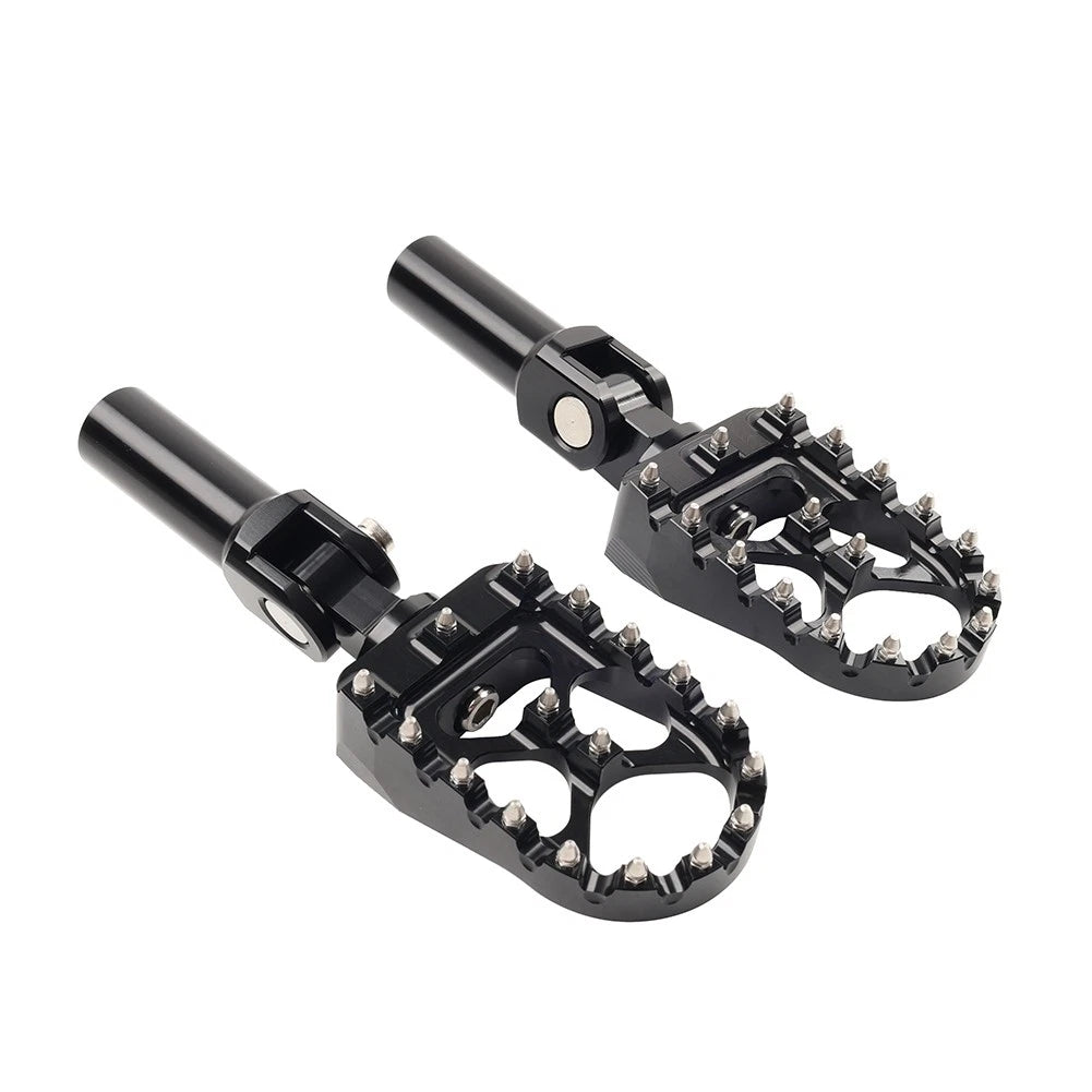 4-Hole Rear Foot Peg Passenger Pedals for Harley Softail Slim FLS (2012–2017)