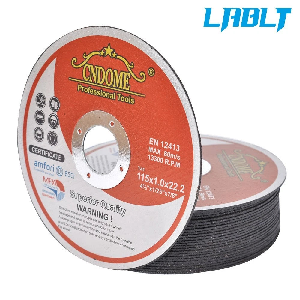 25 Pack Cut Off Wheel for Metal Stainless Steel (4.5"×0.040"×7/8")