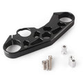 Front End Upper Top Clamp Triple Tree for Suzuki GSXR 1000 (2007) Black