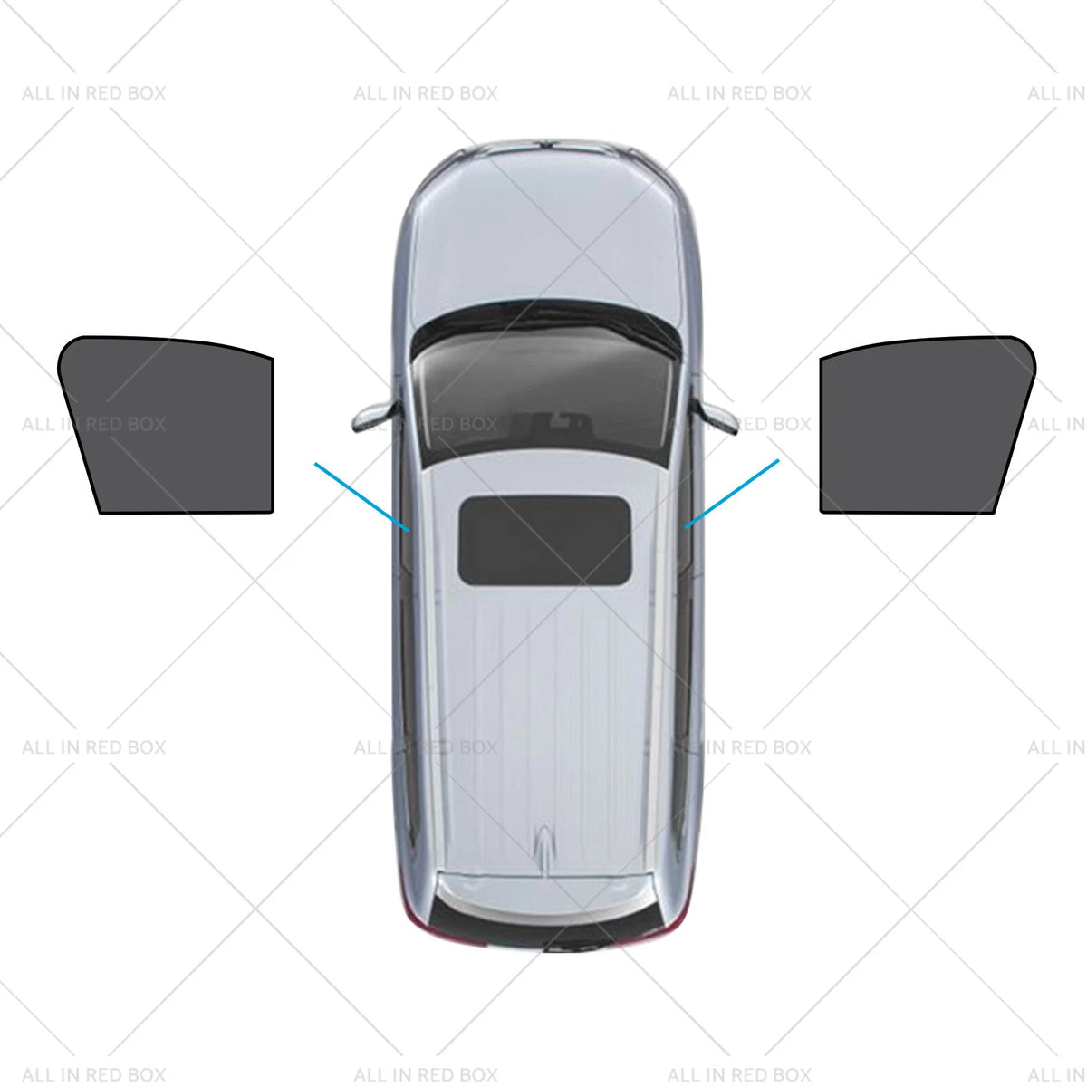 Magnetic Car Window Sun Shades for Mazda CX-3 (2015–Current)