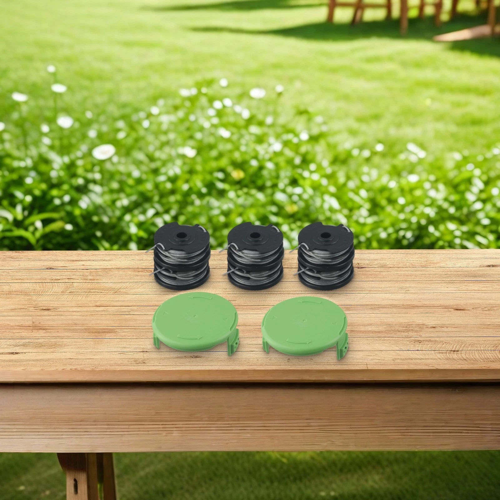 6X Double Line Spool for Greenworks G40LT (2015–2023) 29187