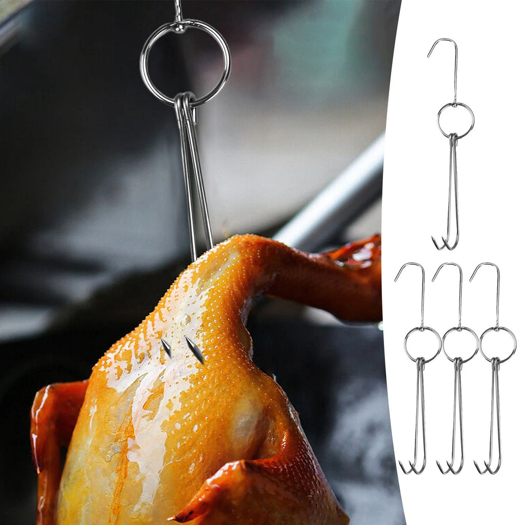 Meat Hooks for BBQ Grill Tools (Set of 2)