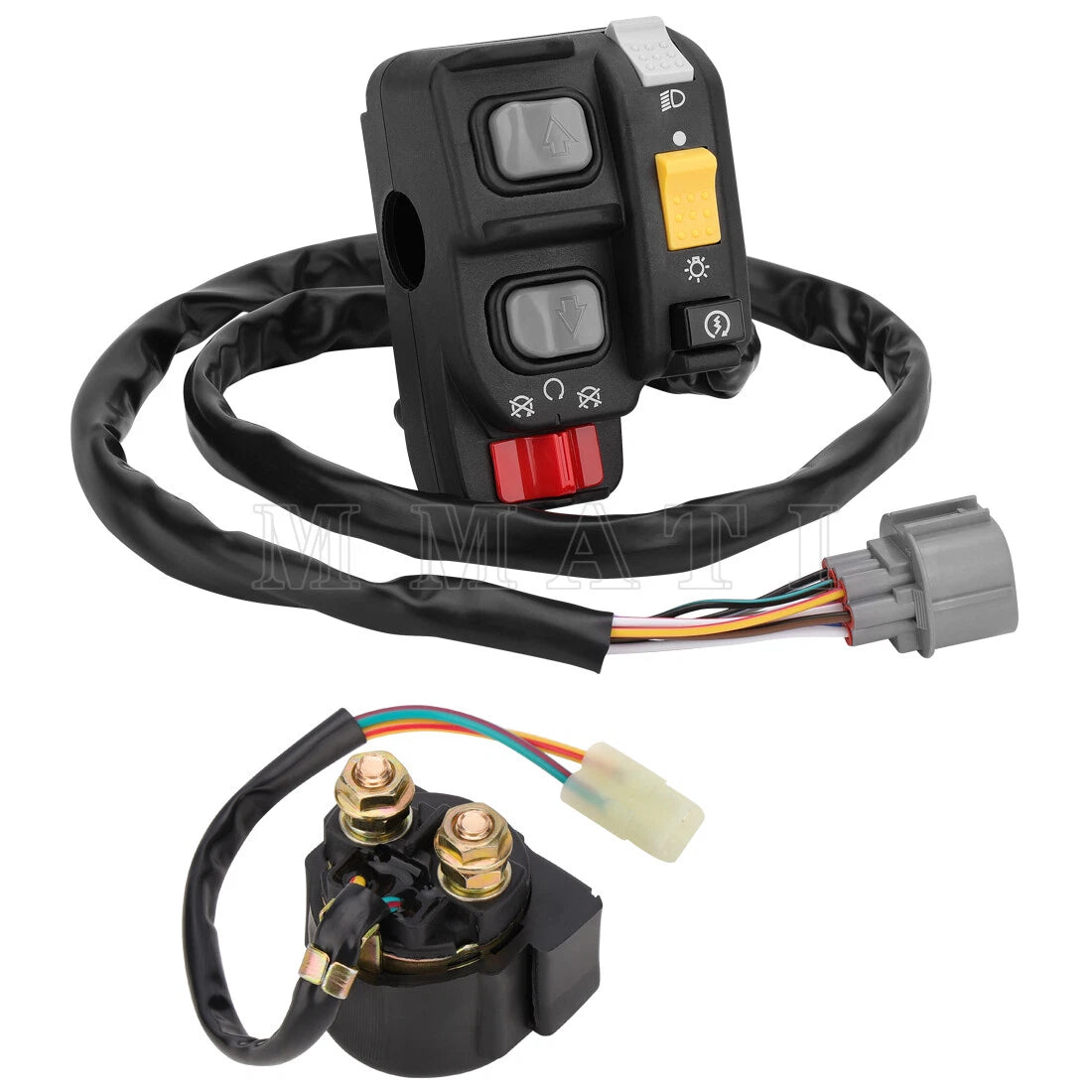 Handlebar Kill Switch & Starter Relay for Honda Foreman Rubicon 500 (2001–2006)