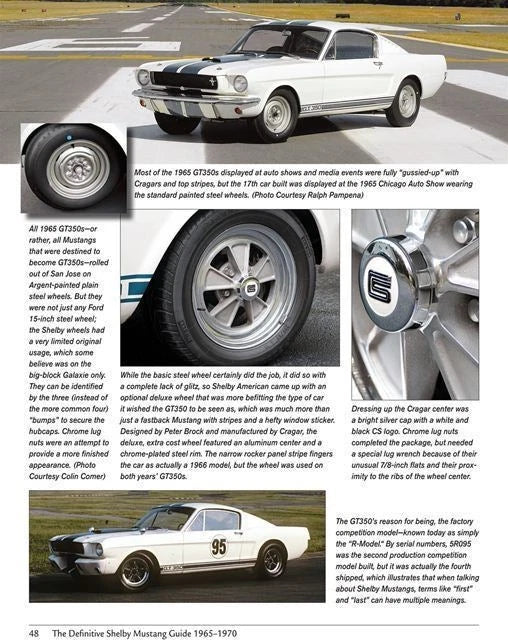 Shelby Mustang Guide for Mustang (1965–1970)