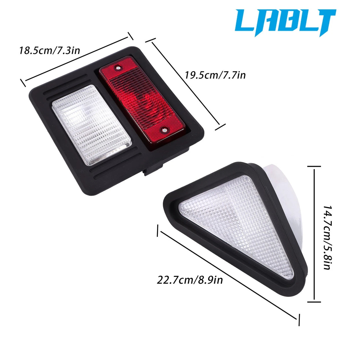 Front & Rear Light Kit for Bobcat T140 T190 T200 (6718042, 6718043, 6670284)