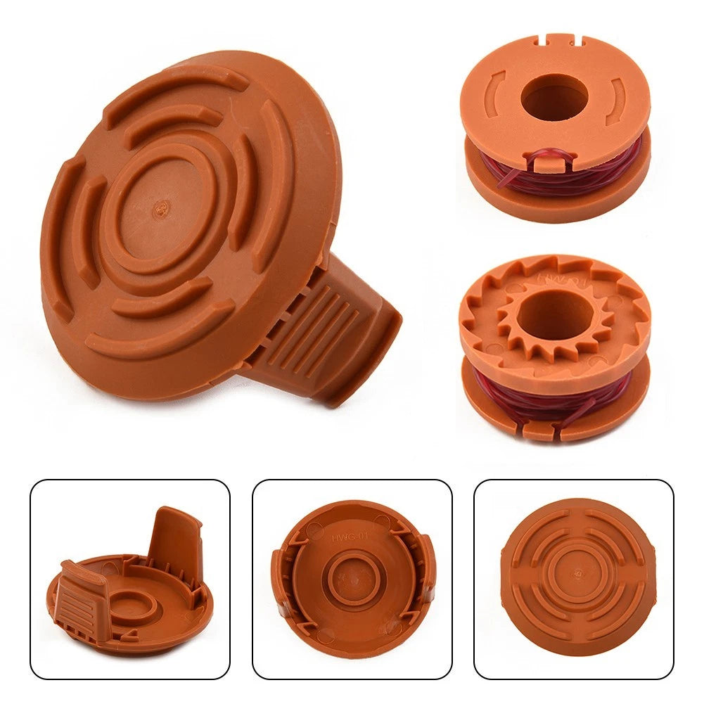 Replacement Cap Spool & Cover for 18Li 18V Cordless Trimmer