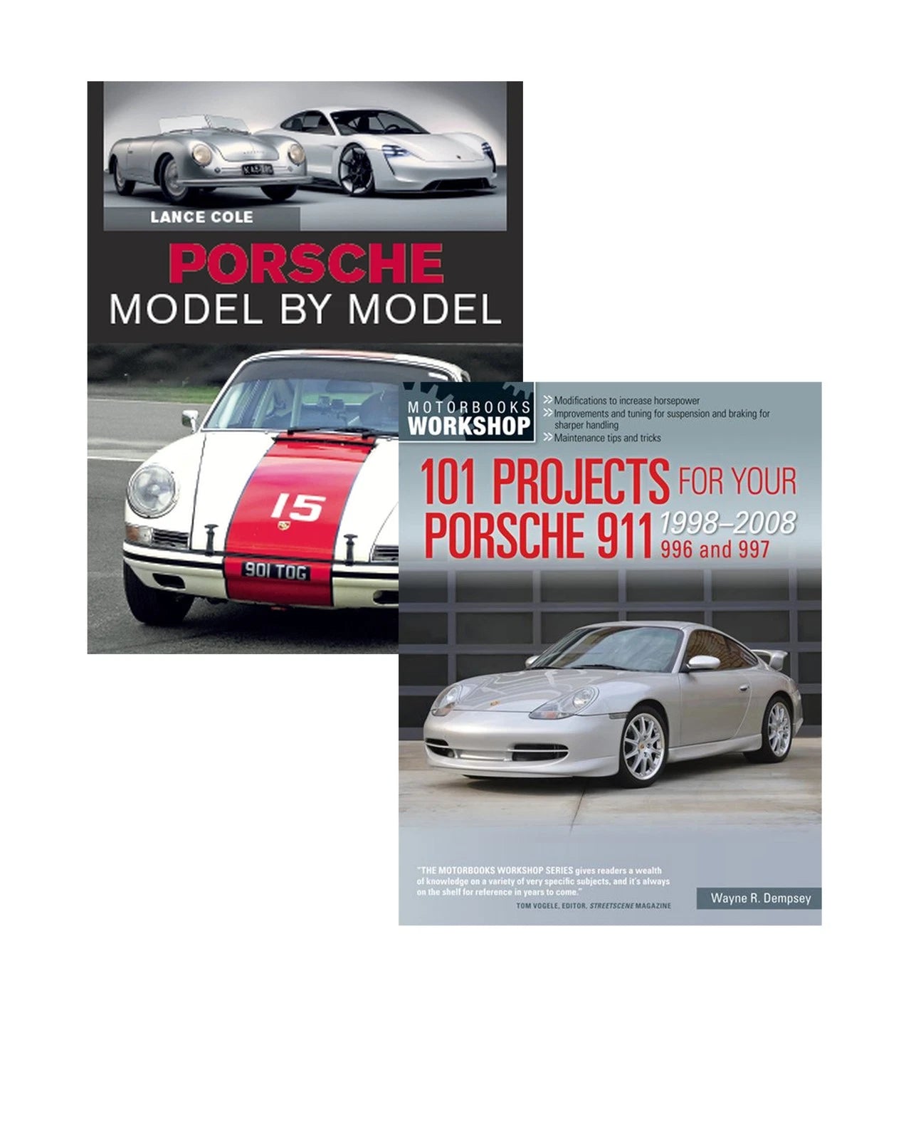 2-Book Set for Porsche 911 Water-Cooled (1998–2008) Model Guide & DIY Projects