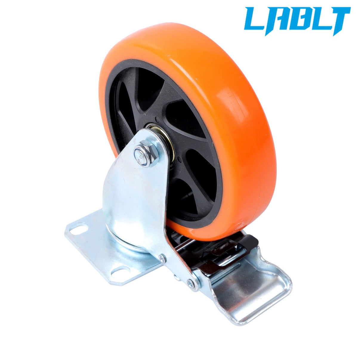 4 Pack Swivel Caster Wheels for LABLT (5 Inch, Dual Locking)