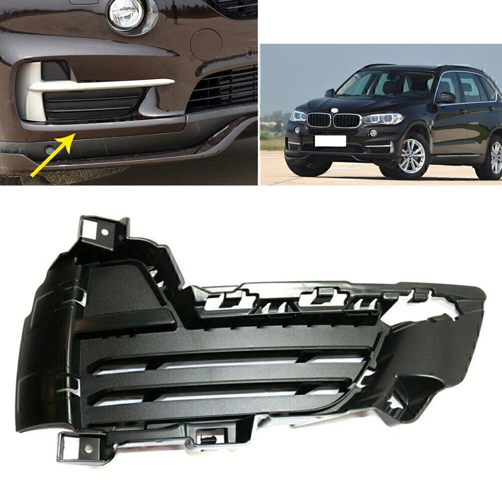 Bumper Grille for BMW X5 (2014–2017) RH Textured Closed Grid