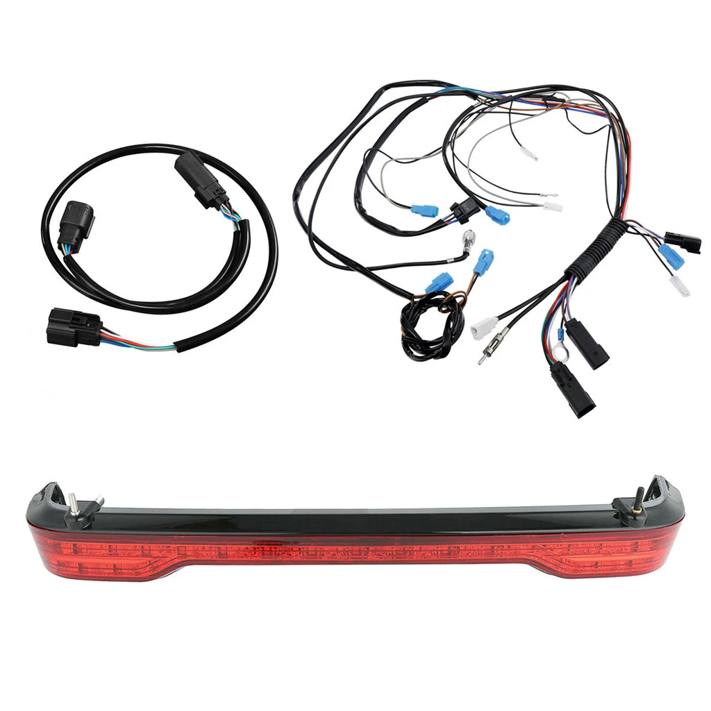 LED Tail Light Assembly Wiring Harness for Harley Touring (2014–2023)