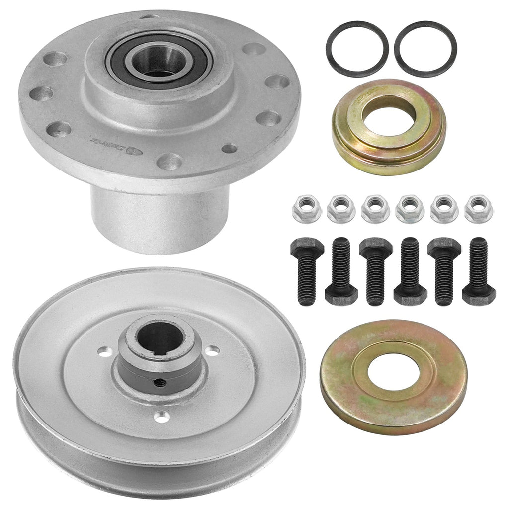 Deck Spindle Pulley Assembly Replacement for Exmark Metro M15KA483 (2008–2018)