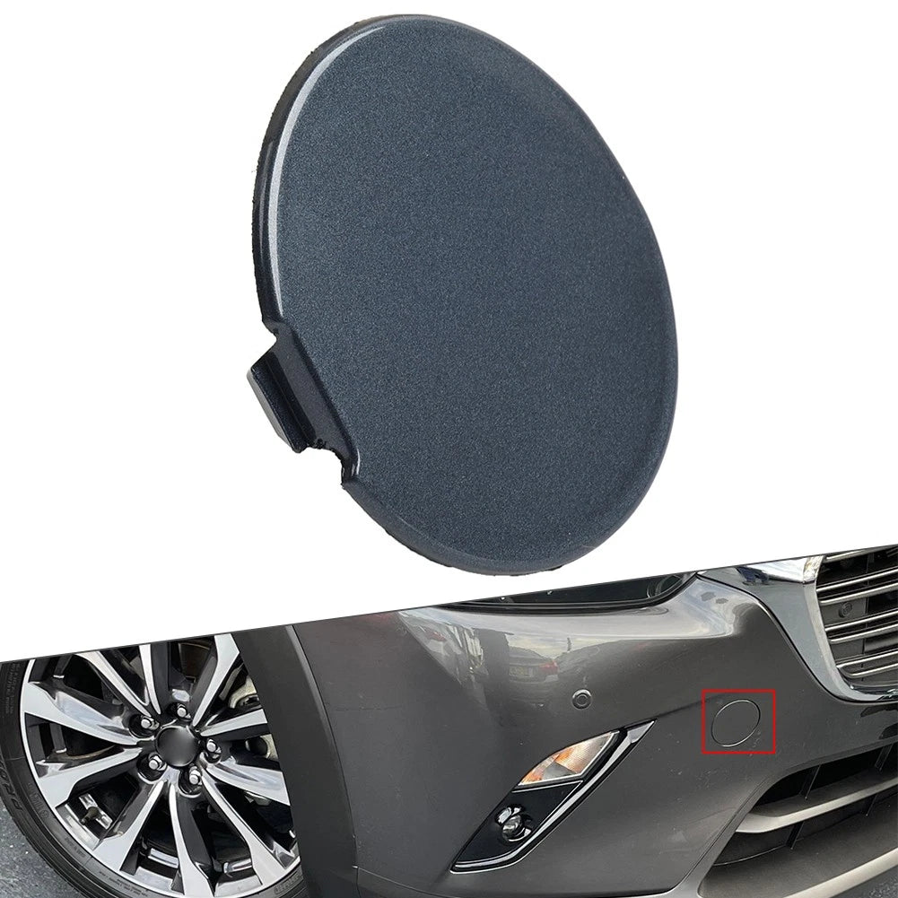 Right Front Bumper Towing Hook Cover for Mazda CX-3 (2014–2023) Gray