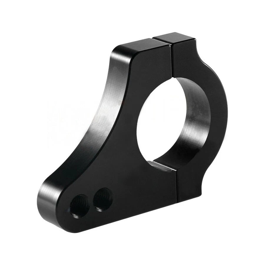 43MM Black Motorcycle Steering Damper Fork Frame Bracket Reduce Lever Vibration