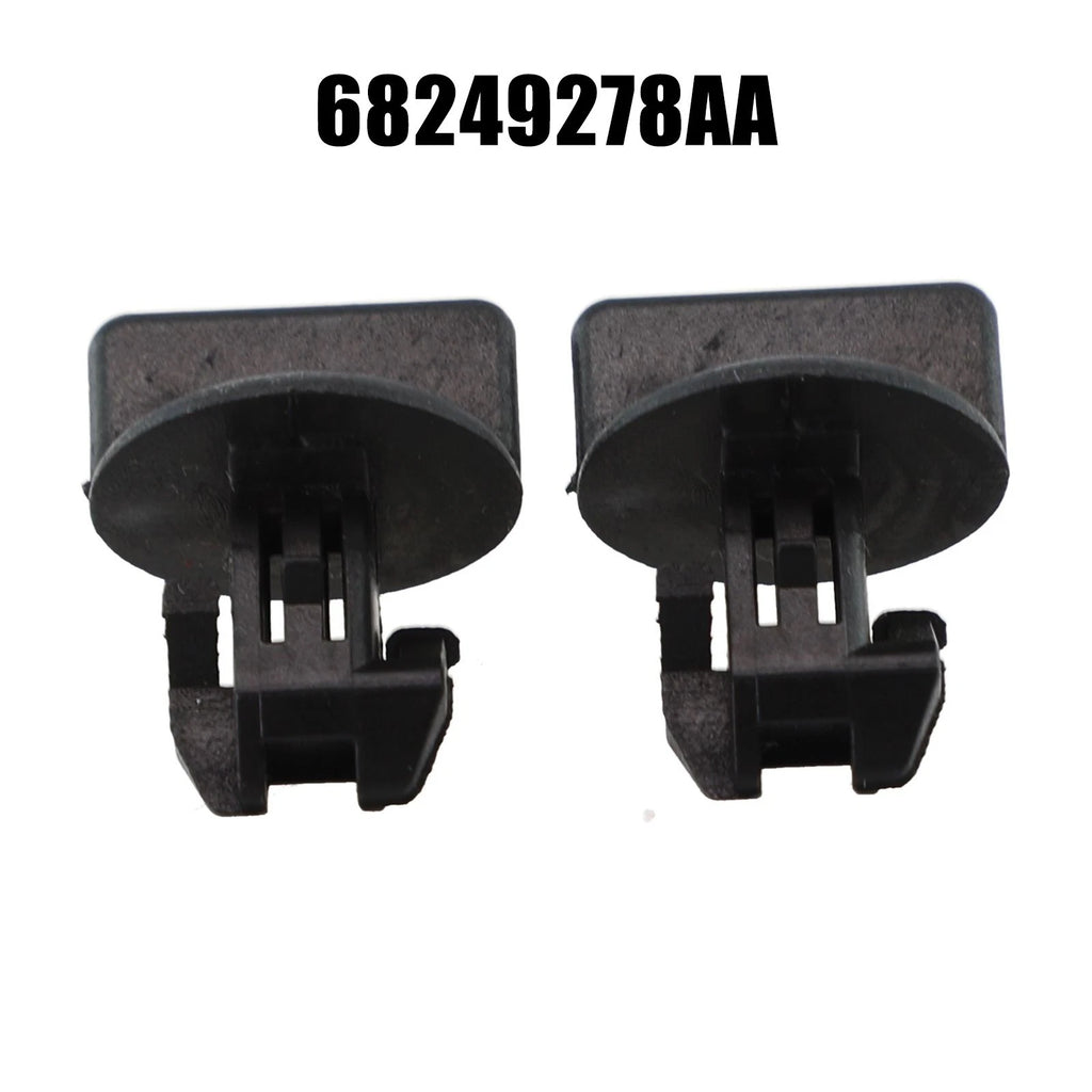2Pcs Cover Nuts Bumper Hitch for Car Accessories (Direct Replacement)